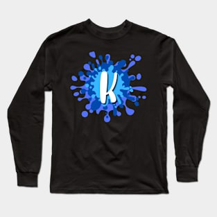 Letter K Long Sleeve T-Shirt